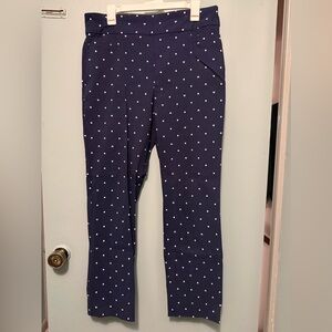 Kim Rogers Navy Blue Heart Pants